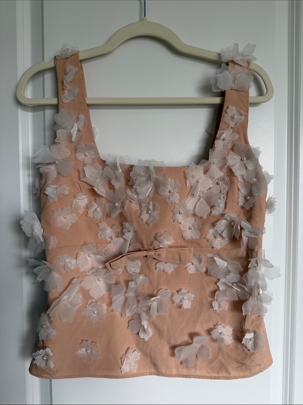 Anthropologie Let Me Be Embellished Top